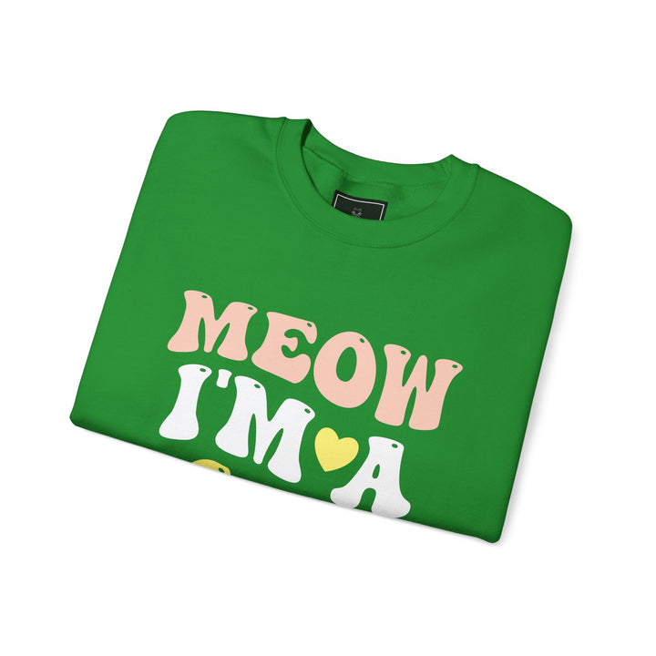 Meow I'm A Cat Unisex Crewneck Sweatshirt