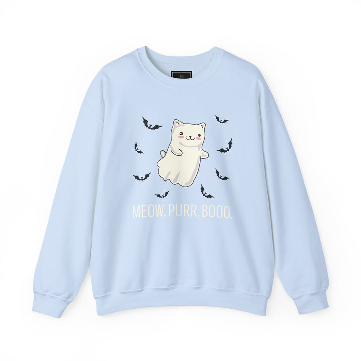 Meow. Purr. Boo. Unisex Crewneck Sweatshirt