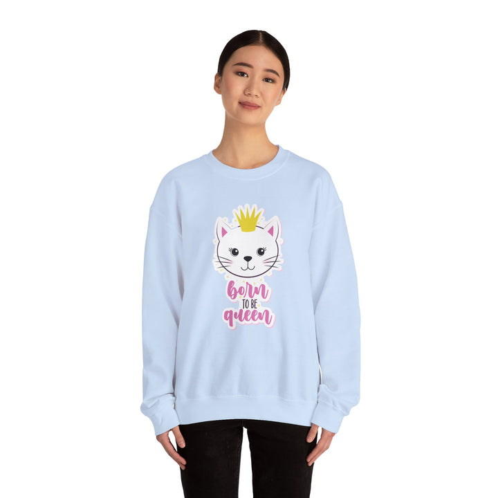 Queen Kitty Crewneck Sweatshirt