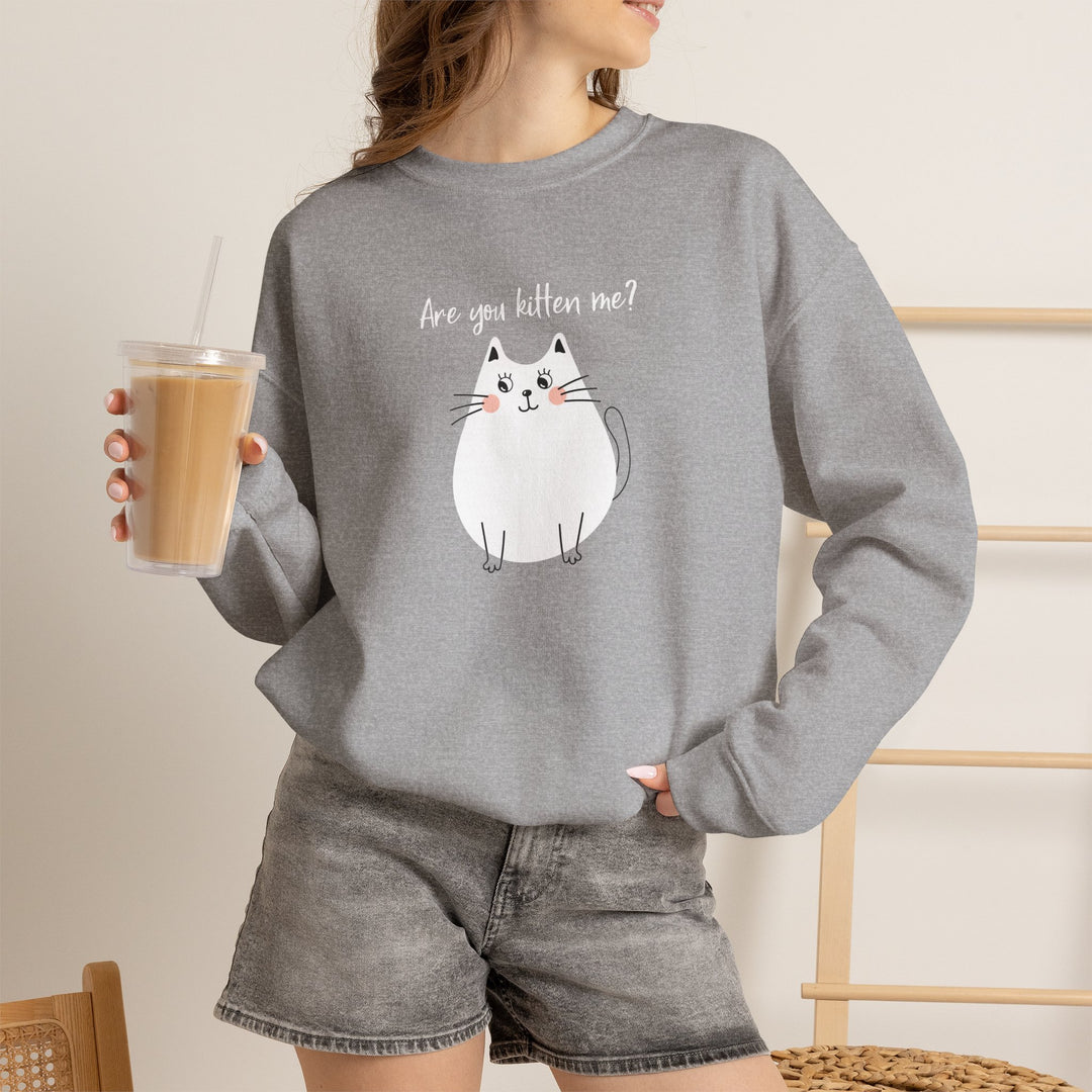 Kitten Me Crewneck Sweatshirt