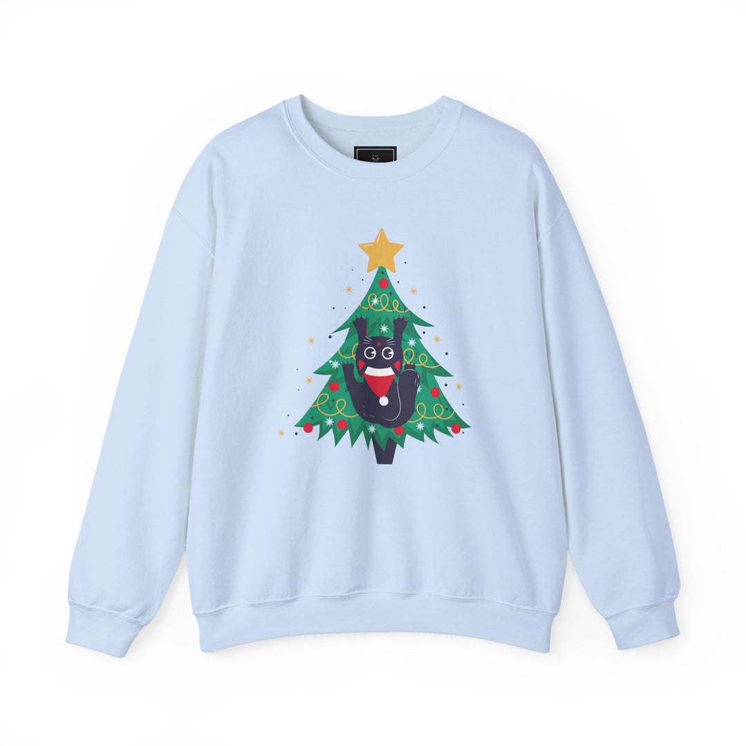 Tree Climbing Kitty Crewneck Sweatshirt