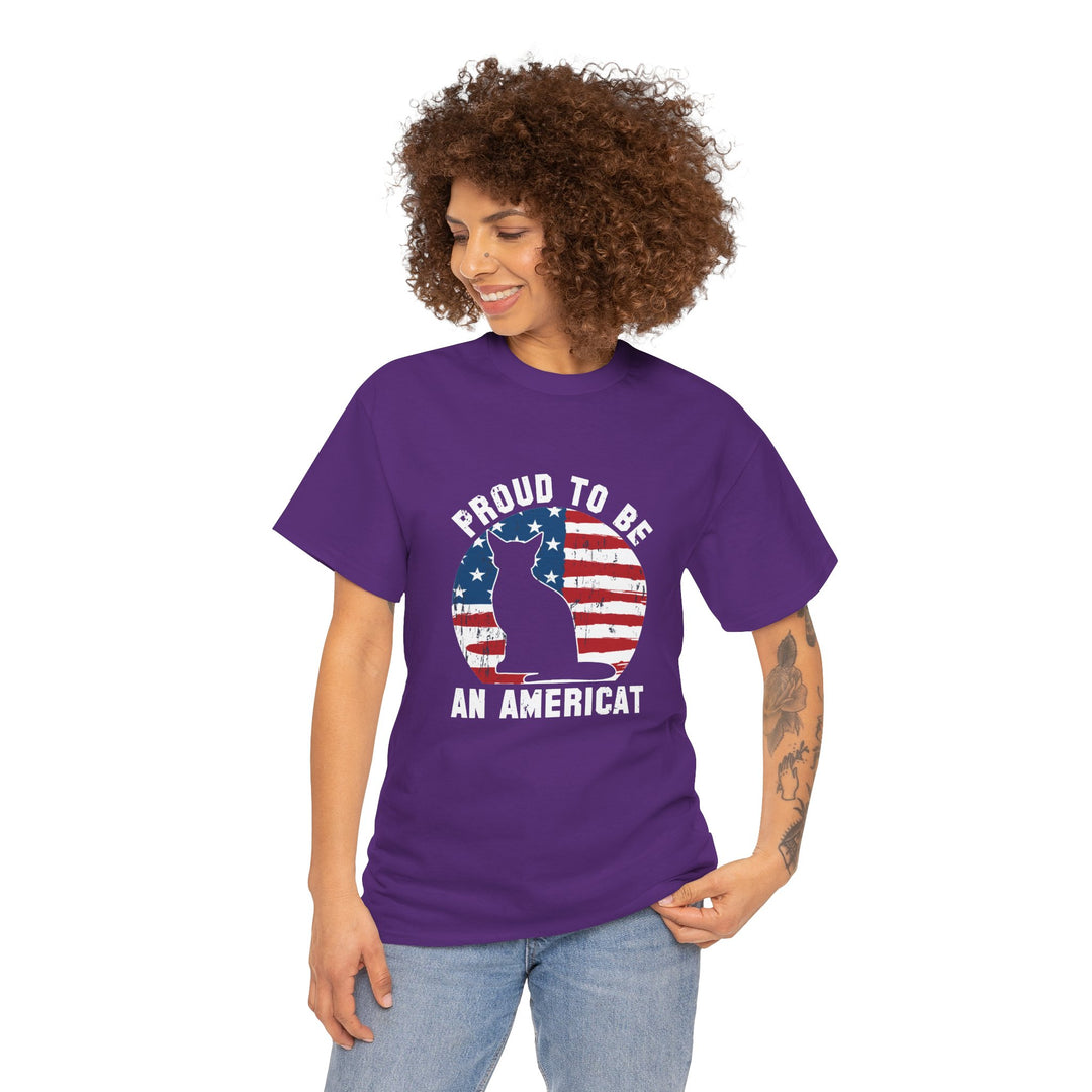 Proud to Be An Americat Cotton Tee