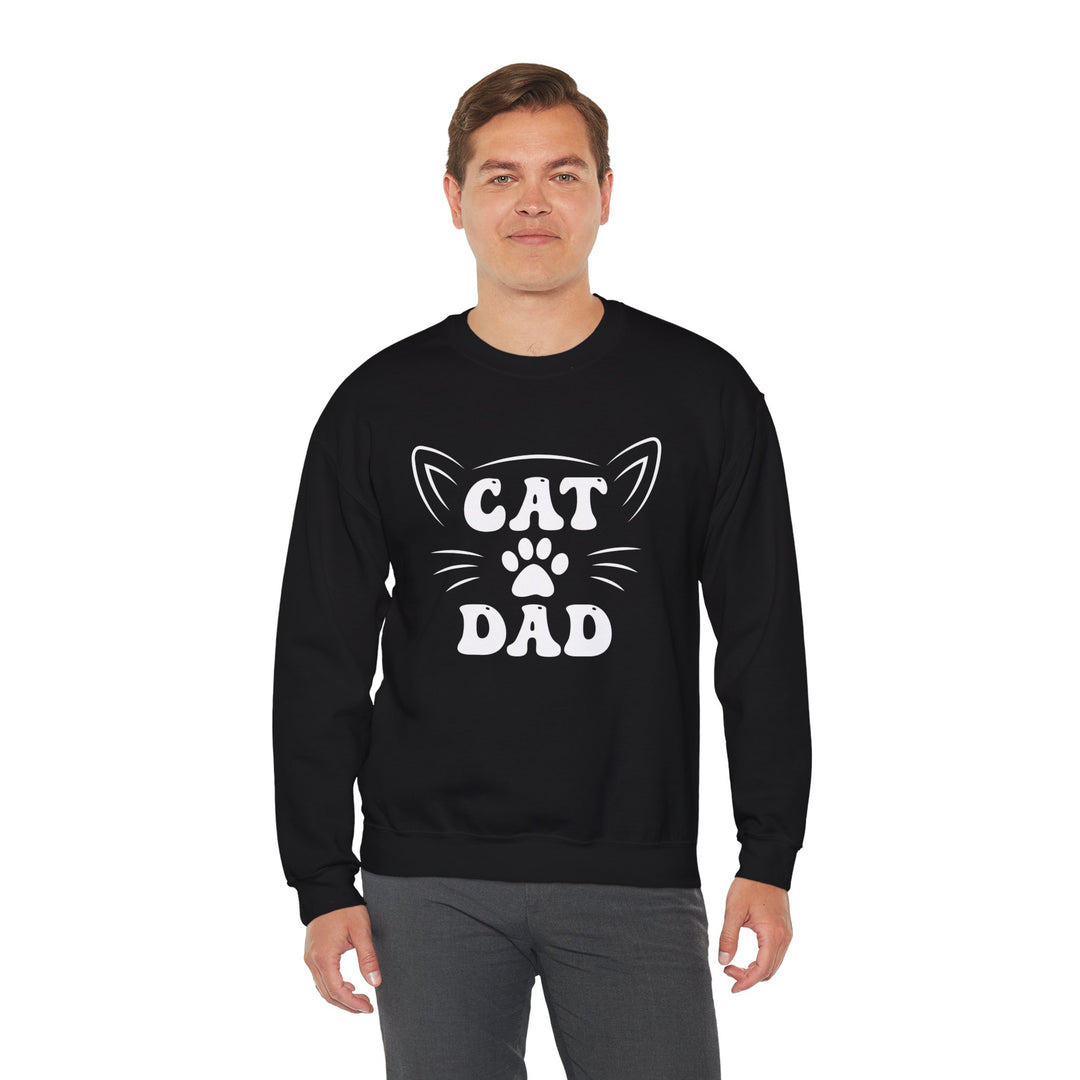 Cat Dad Crewneck Sweatshirt