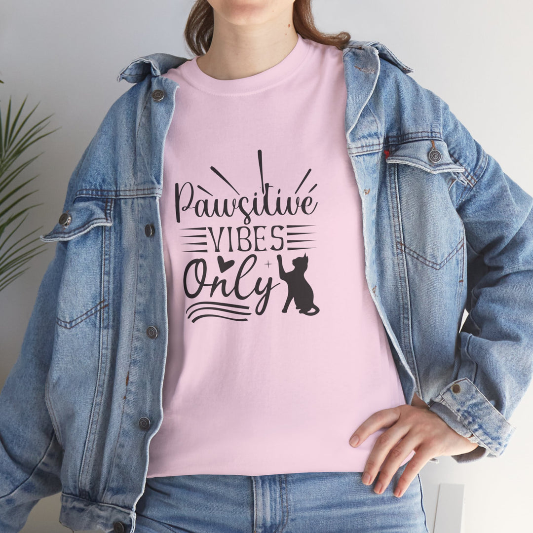 Pawsitive Vibes Cotton Tee