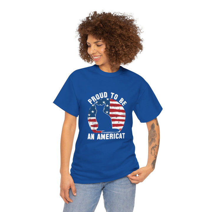 Proud to Be An Americat Cotton Tee