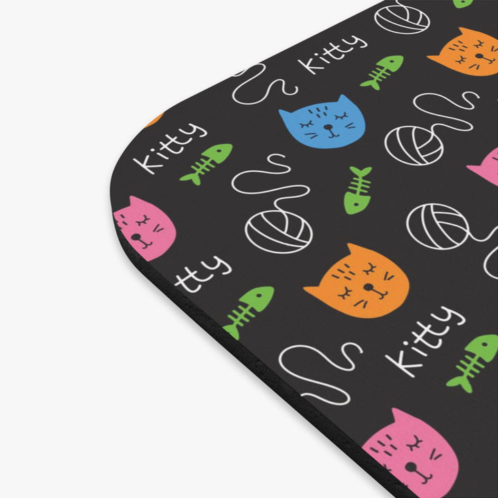 Bright Kitty Mouse Pad