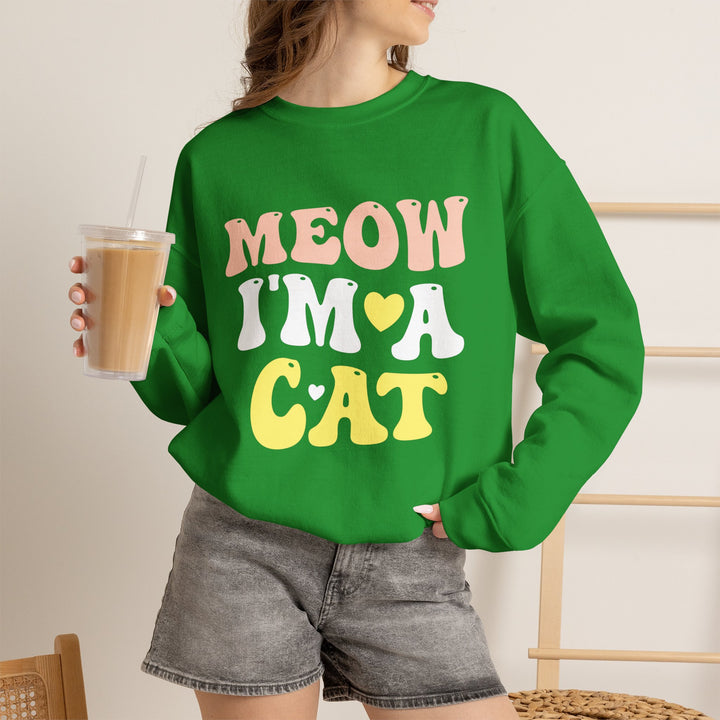 Meow I'm A Cat Unisex Crewneck Sweatshirt