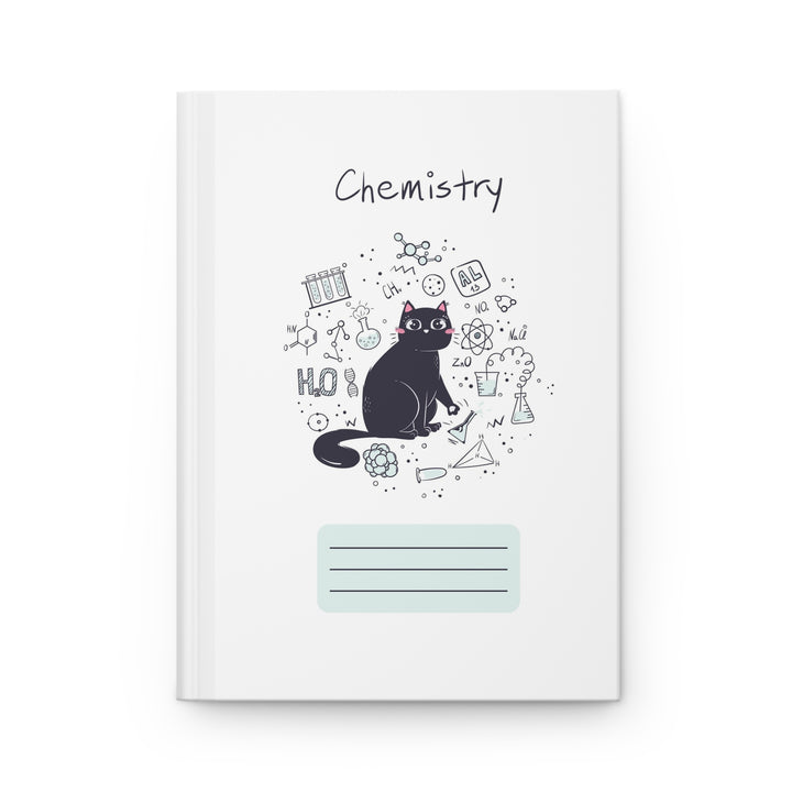 Chemistry Cat Hardcover Journal