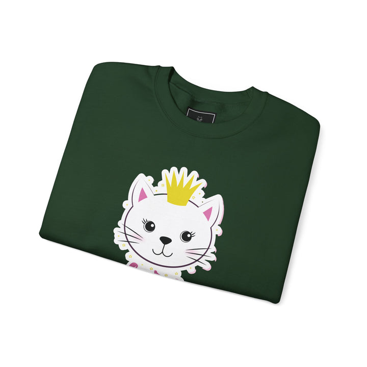 Queen Kitty Crewneck Sweatshirt