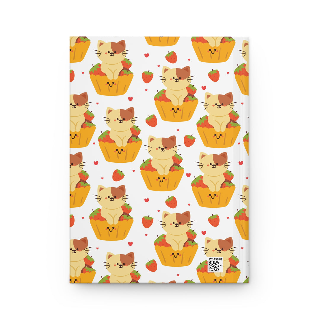 Cupcake Cat Hardcover Journal