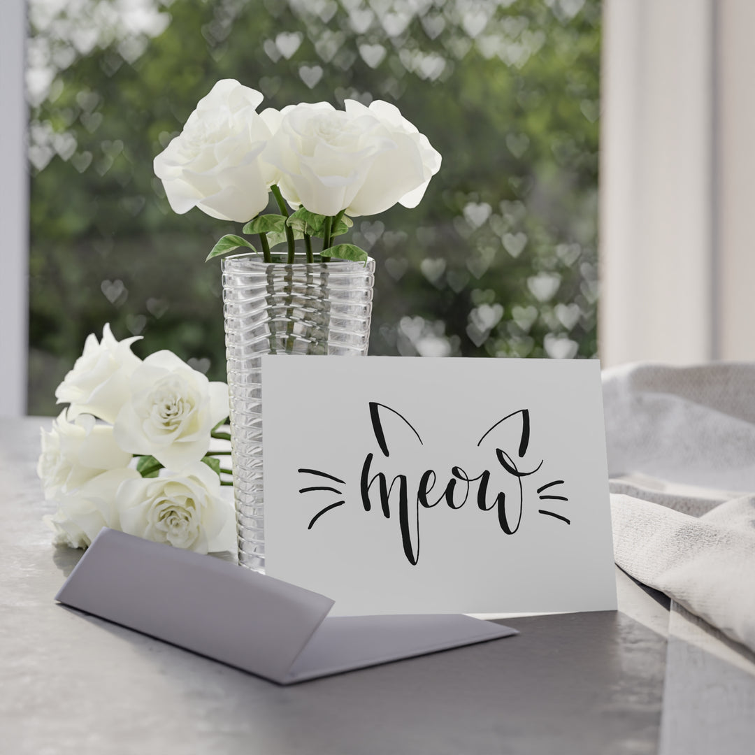 Meow Greeting Card