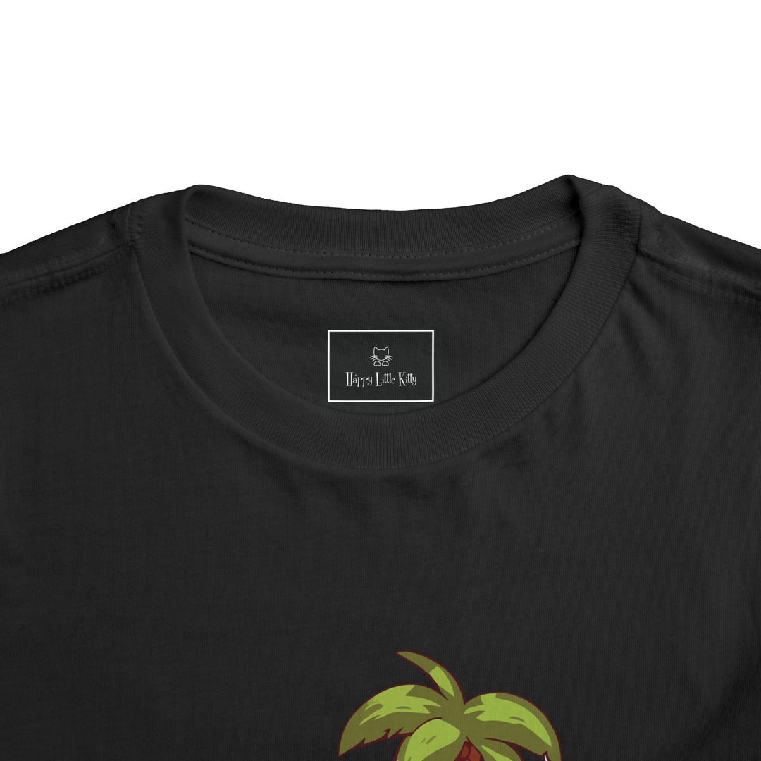 Tropical Cat Toddler Tee