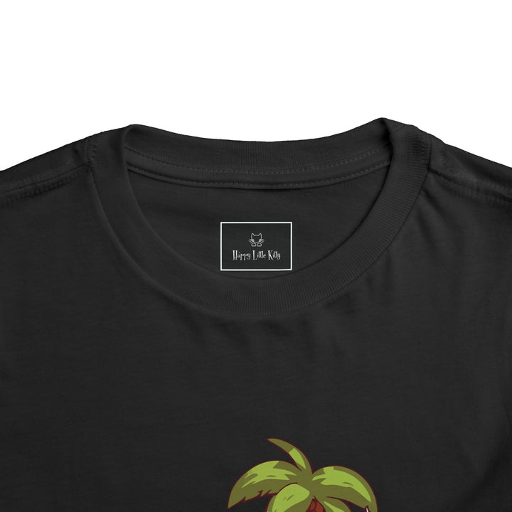 Tropical Cat Toddler Tee