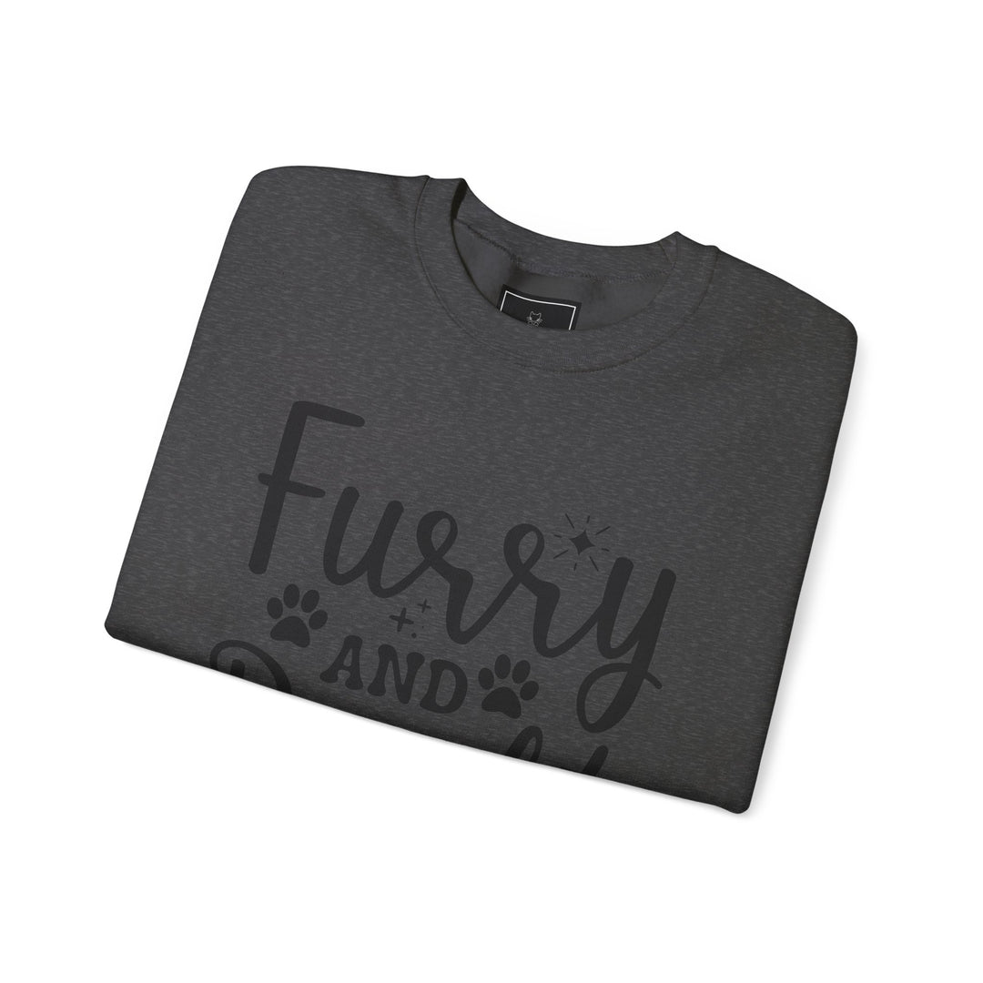 Furry and Bright Unisex Crewneck Sweatshirt