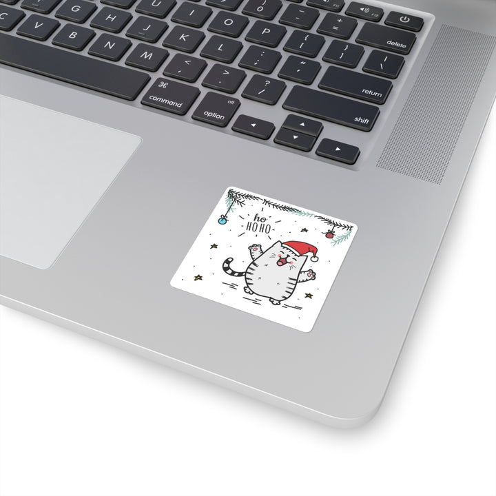 Ho Ho Ho Kitty Sticker
