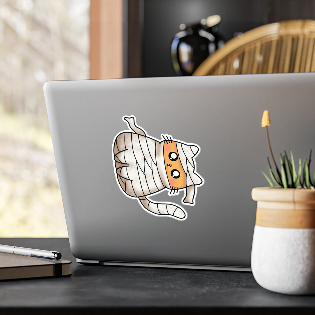 Mummy Cat Sticker