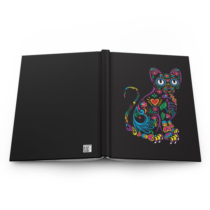 Vibrant Kitty Hardcover Journal
