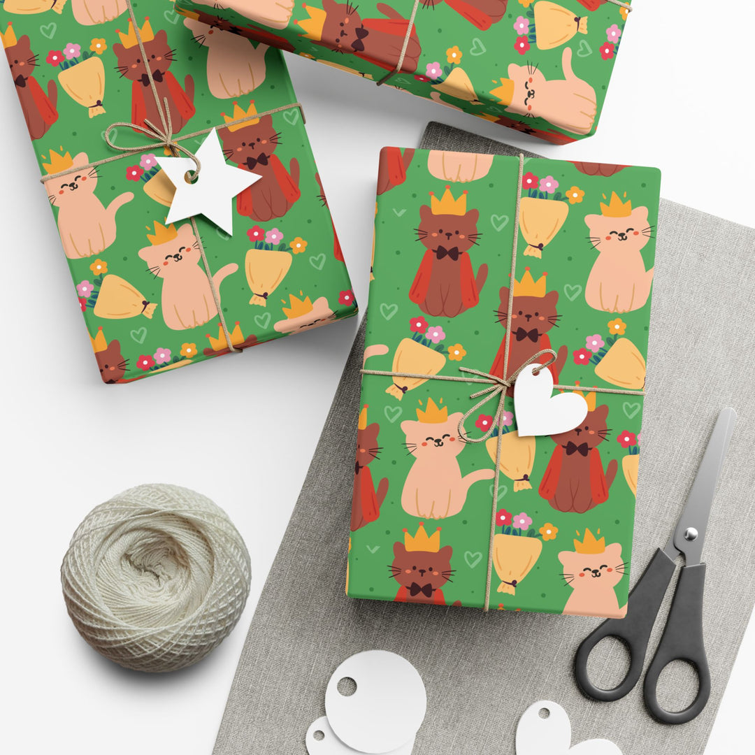 Royal Cat Gift Wrap