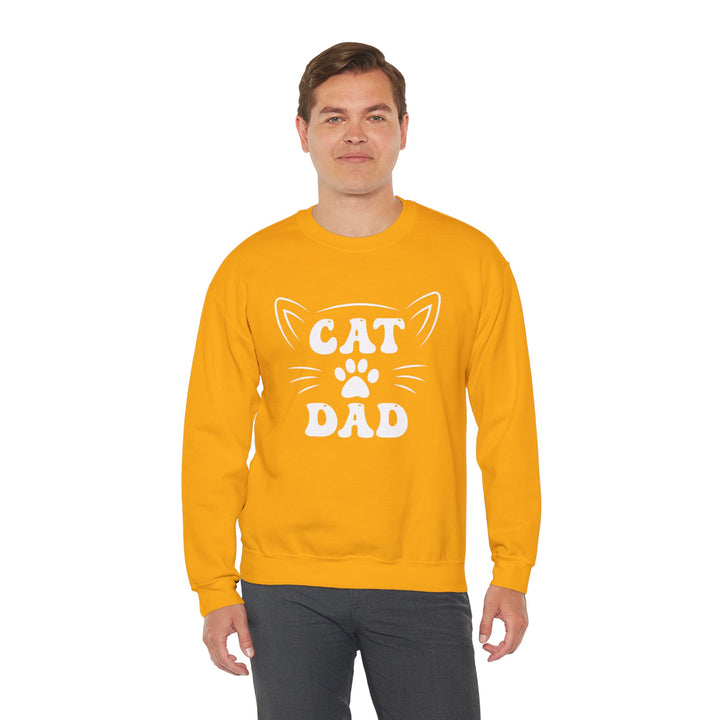 Cat Dad Crewneck Sweatshirt