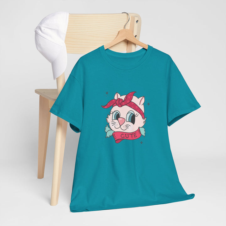 Tattoo Cat Cotton Tee