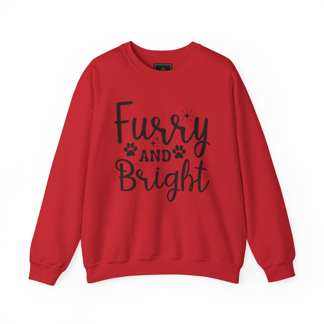 Furry and Bright Unisex Crewneck Sweatshirt