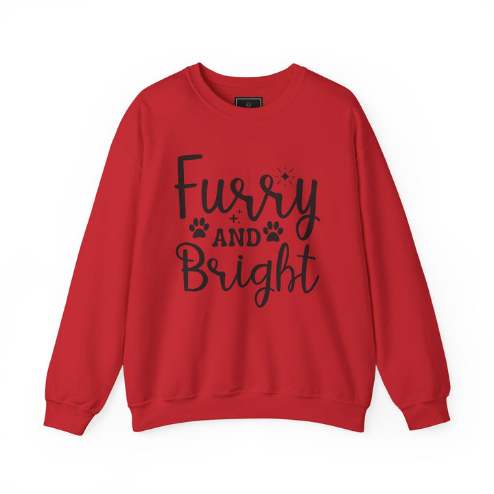 Furry and Bright Unisex Crewneck Sweatshirt