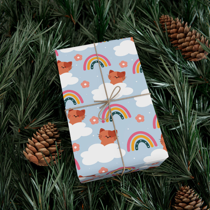 Kitties in the Clouds Gift Wrap