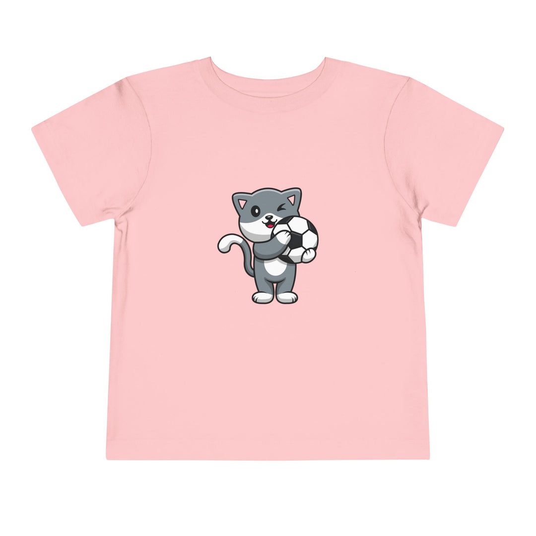 Soccer Cat Toddler Tee