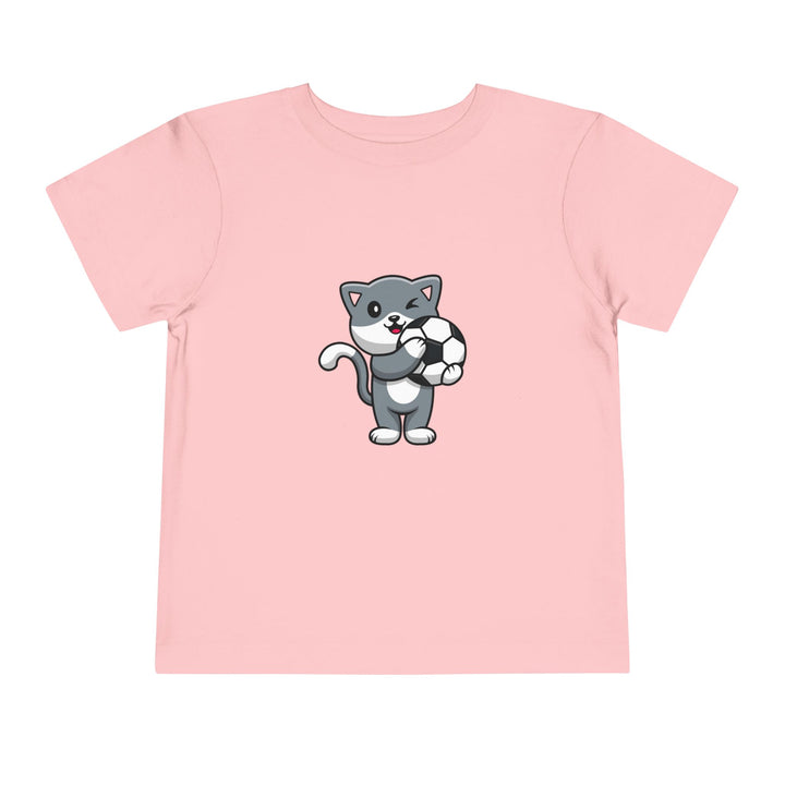 Soccer Cat Toddler Tee