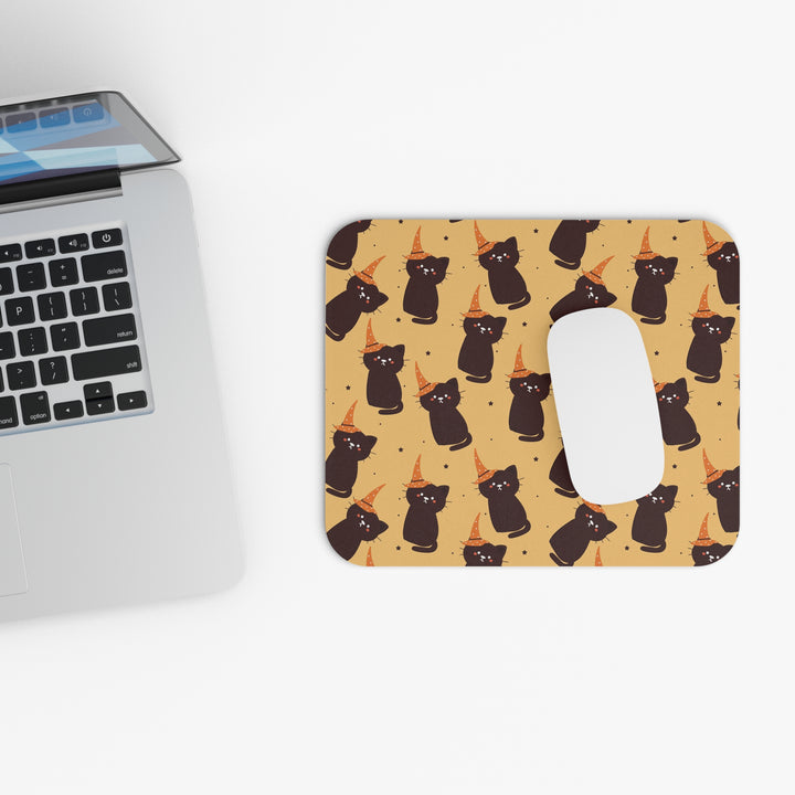 Witchy Whiskers Mouse Pad