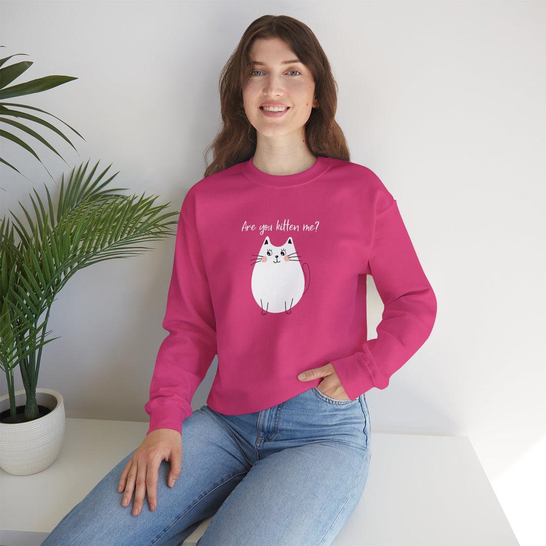 Kitten Me Crewneck Sweatshirt