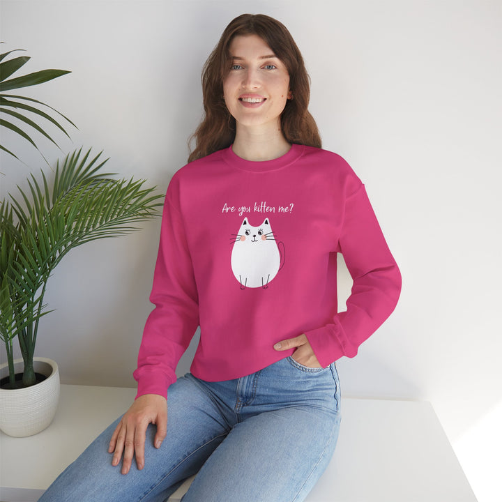 Kitten Me Crewneck Sweatshirt