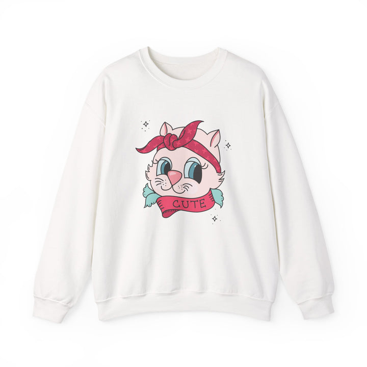 Tattoo Cat Crewneck Sweatshirt