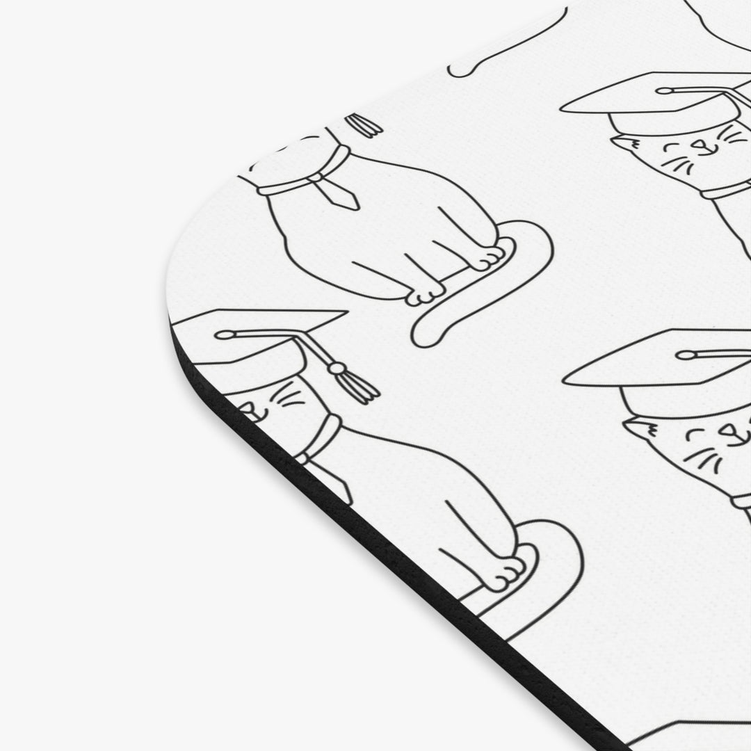 Commencement Cat Mouse Pad