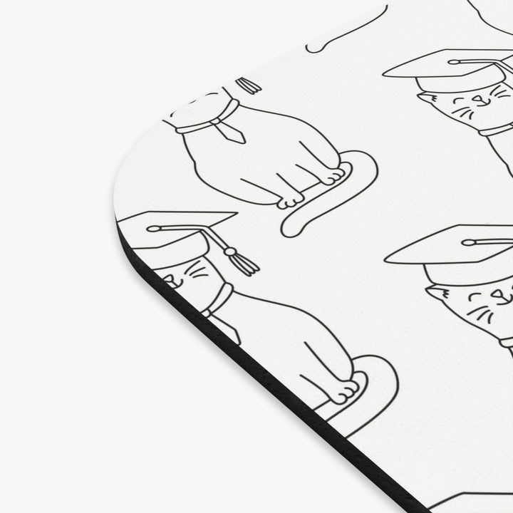 Commencement Cat Mouse Pad