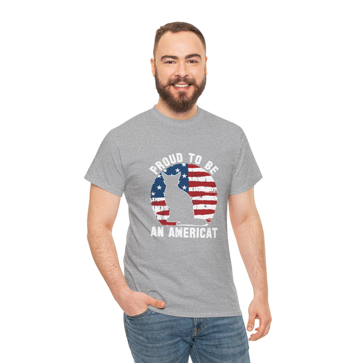 Proud to Be An Americat Cotton Tee