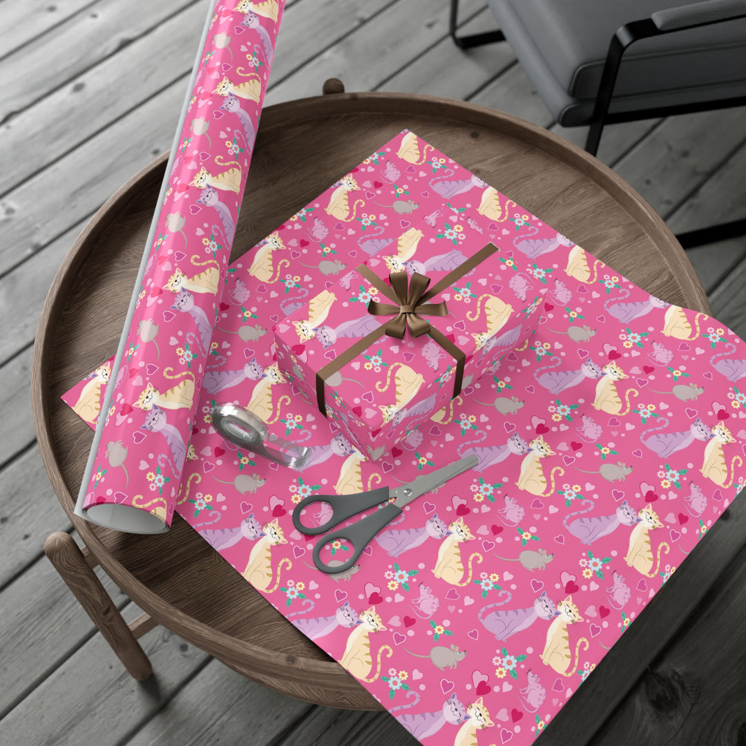 Cuddly Kitties Gift Wrap
