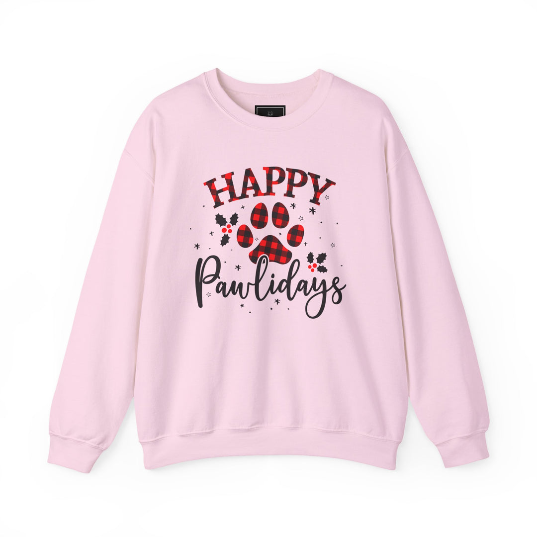Happy Pawlidays Unisex Crewneck Sweatshirt