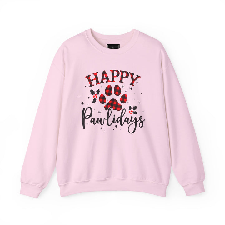 Happy Pawlidays Unisex Crewneck Sweatshirt