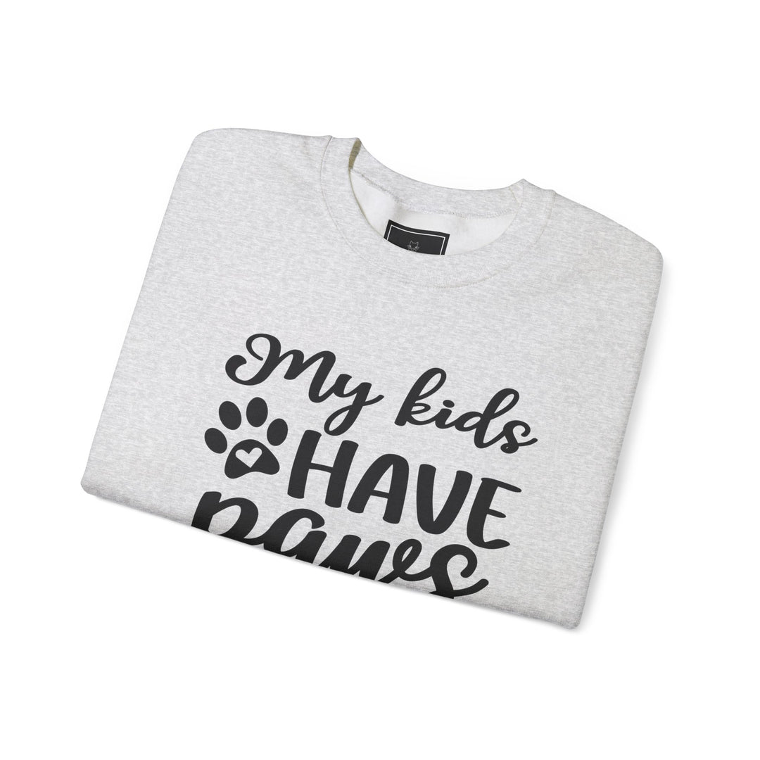 My Kids Have Paws Crewneck Sweatshirt