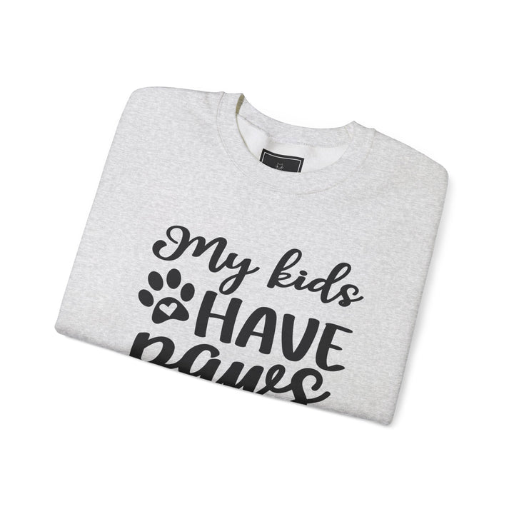 My Kids Have Paws Crewneck Sweatshirt