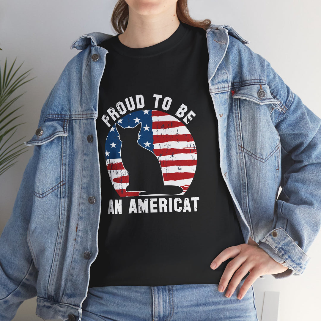 Proud to Be An Americat Cotton Tee