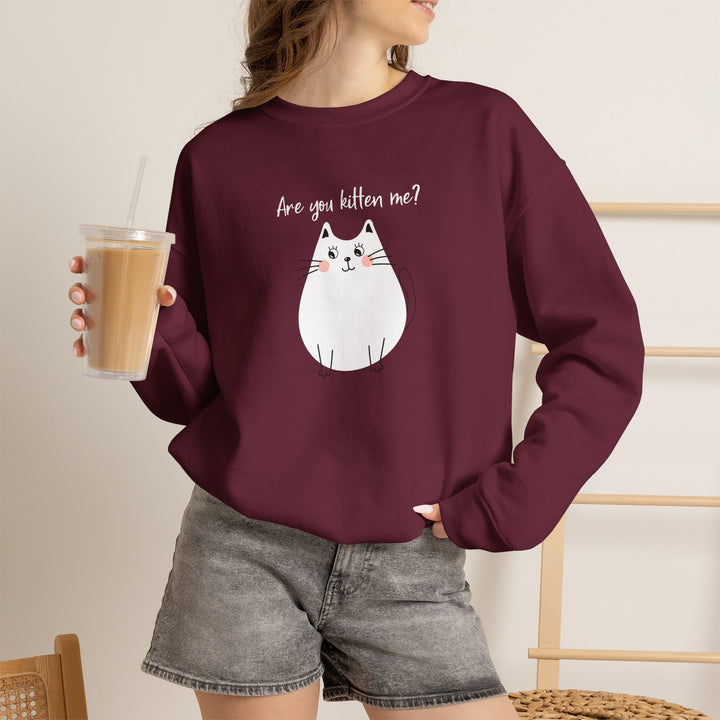 Kitten Me Crewneck Sweatshirt