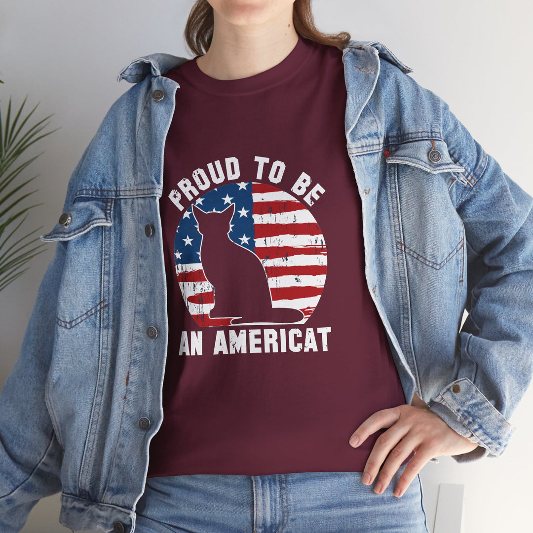 Proud to Be An Americat Cotton Tee