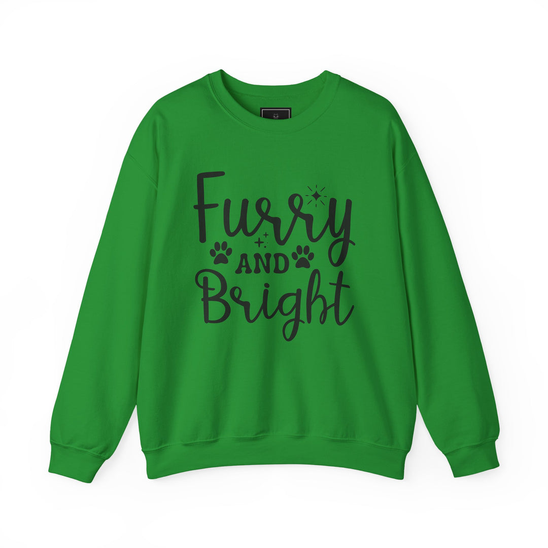 Furry and Bright Unisex Crewneck Sweatshirt