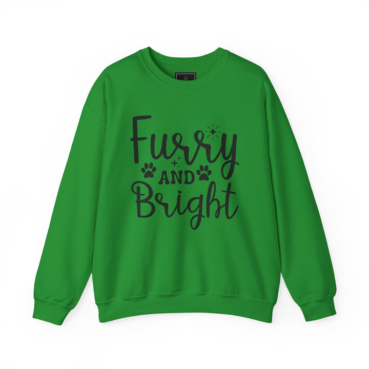 Furry and Bright Unisex Crewneck Sweatshirt