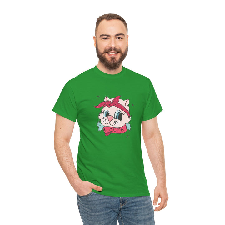 Tattoo Cat Cotton Tee