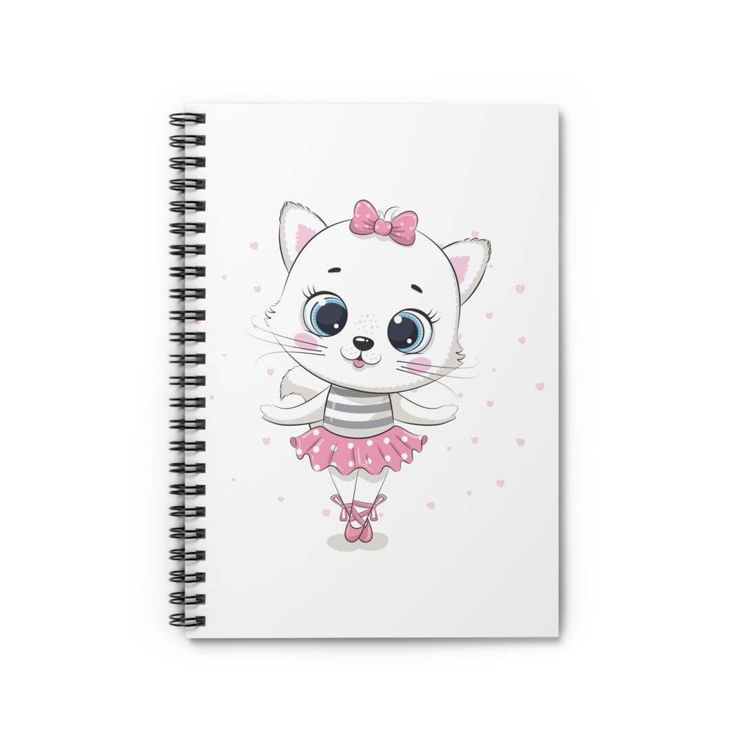 Ballet Cat Spiral Notebook