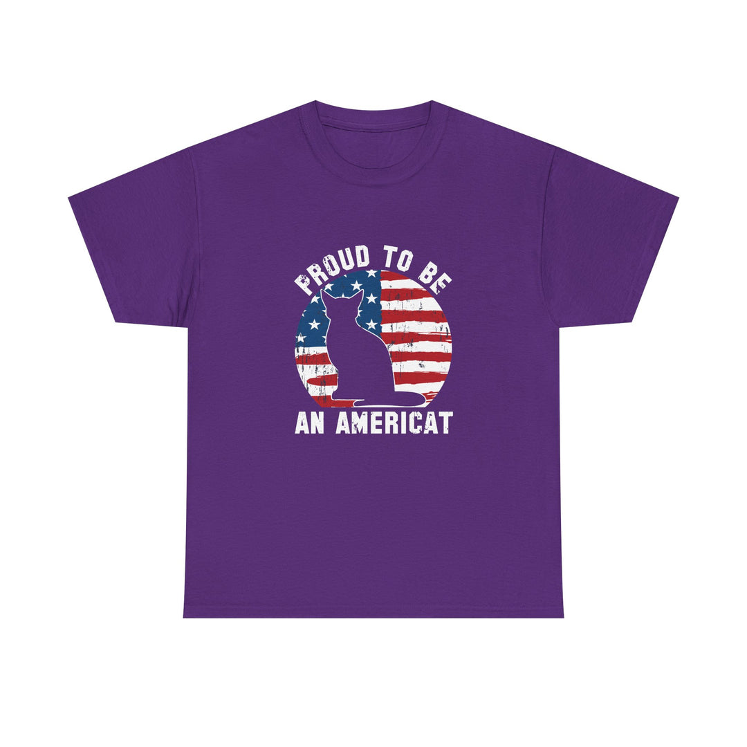Proud to Be An Americat Cotton Tee