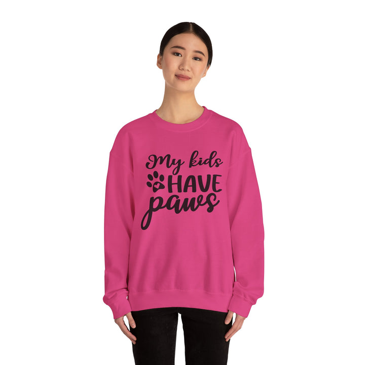My Kids Have Paws Crewneck Sweatshirt
